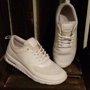 White Womens Nike Air Max Thea